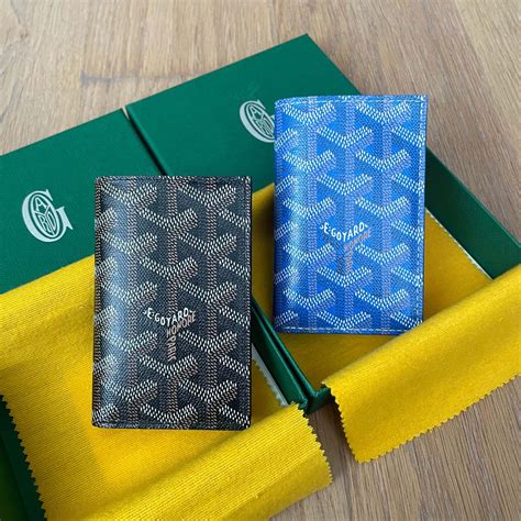 how much are goyard card holders|goyard men's wallet price 2022.